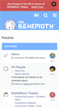 Mobile Screenshot of forums.thebehemoth.com